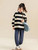 Striped Sweatshirt  Girls Long Sleeve Round O-neck crewneck Spring Autumn Casual T-shirt for Kids Fashion All-match Sweatshirts Teen Children Clothes in Black White Striped Sweatshirt  Girls Long Sleeve Round O-neck crewneck Spring Autumn Casual T-shirt for Kids Fashion All-match Sweatshirts Teen Children Clothes in Black White