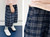 Plaid Nine-Point Pants Plaid Nine-Point Pants
