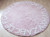 Letters Rug  Alphabet Round Cotton Mat Soft Baby Pet Game Play Area Carpet Kids Bedroom Decorative Rugs in pink