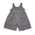 Kids Scoopneck Romper  Children’s 1-6Y Loose Jumpsuits Cotton Toddler Summer Clothing for Girls Sleeveless Suspender Pants Toddlers Overalls in Gray grey