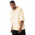 Loose-Fit Hoodie T-Shirt  Mens Summer Short Sleeve Loose Plus Size Xxxl Fashion Drawcord Hooded Drop Shoulder Tshirt Fitness Tees Sportswear Tops Hoodies for trendy Man in Cream Khaki Loose-Fit Hoodie T-Shirt  Mens Summer Short Sleeve Loose Plus Size Xxxl Fashion Drawcord Hooded Drop Shoulder Tshirt Fitness Tees Sportswear Tops Hoodies for trendy Man in Cream Khaki