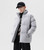 Cotton Padded Puffer Jacket  Men’s Autumn Winter Street Fashion Thick Warm Cotton Coats Plus Size Male Parkas 4xl 5xl Couple Parka Jackets for trendy Man in Silver Gray grey