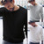 Crochet Knit Crewneck Sweater Men’s Spring Casual Knitted Pullovers Boys Oversize Mens Knitwear Long Sleeve Jumper Knit Top XL Streetwear Sweaters for Man in Black Gray grey White