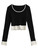 Boatneck Rib Sweater Women’s Ribbed Long Sleeve Basic Contrast Knit Underlay Jumpers Female Pullover Ladies Top Autumn Winter Sweaters for Woman in Black white trim Boatneck Rib Sweater Women’s Ribbed Long Sleeve Basic Contrast Knit Underlay Jumpers Female Pullover Ladies Top Autumn Winter Sweaters for Woman in Black white trim