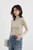 Modern Mockneck T-Shirt  Women's Multi Color Tees Base Shirt Slim Fit Female Tops Office Ladies Clothing Spring Autumn T-Shirts for Woman in Light Apricot beige Modern Mockneck T-Shirt  Women's Multi Color Tees Base Shirt Slim Fit Female Tops Office Ladies Clothing Spring Autumn T-Shirts for Woman in Light Apricot beige