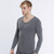 Cotton Loungewear PJ Set grey  Men’s Lycra Fabric Winter PJs Sleepwear Pajamas Clothes Mens Underwear Pants Suit Men Warm Thermal Long Johns Pajama Sleep Wear for Man Dark grey