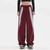 Striped Sweatpants  Women’s Y2K Joggers Womens Streetwear Patchwork Wide Leg Cargo Pants Harajuku Hip Hop Oversized Casual Sports Fitness Plus size Trousers for Woman in Burgundy red gray grey stripe Striped Sweatpants  Women’s Y2K Joggers Womens Streetwear Patchwork Wide Leg Cargo Pants Harajuku Hip Hop Oversized Casual Sports Fitness Plus size Trousers for Woman in Burgundy red gray grey stripe