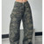 High Rise Camo Cargo Pants  Women’s Y2K High-Rise Waist Camouflage Jeans Retro Streetwear Wide Leg Baggy Denim Straight Trousers Vintage Harajuku for Plus size Woman in Army Green High Rise Camo Cargo Pants  Women’s Y2K High-Rise Waist Camouflage Jeans Retro Streetwear Wide Leg Baggy Denim Straight Trousers Vintage Harajuku for Plus size Woman in Army Green