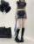 Denim Mini Skirt  Women’s S-5XL Plus size Jeans Womens Sexy Vintage Leisure All-match Slim Daily Streetwear Hot Girls Korean Style Stylish Design Belts Y2K Punkrock Skirts for Woman in Dark Blue Denim Mini Skirt  Women’s S-5XL Plus size Jeans Womens Sexy Vintage Leisure All-match Slim Daily Streetwear Hot Girls Korean Style Stylish Design Belts Y2K Punkrock Skirts for Woman in Dark Blue