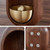Japanese Wood Doorbell  Home Shopkeepers Door Bell Opening Pendant Wind Chimes Copper Bells Entrance Wooden Hanging Reminder in Dark Brown detail Japanese Wood Doorbell  Home Shopkeepers Door Bell Opening Pendant Wind Chimes Copper Bells Entrance Wooden Hanging Reminder in Dark Brown detail