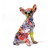 Graffiti Chihuahua Dog Sculpture   Mexican Animal Statue Cute Dogs Resin Crafts Figurine Living Room Mexico Pets Kawaii Decoration For trendy Home