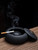 Ceramic Ashtray with Lid  Japanese Portable Car Desktop Outdoor Indoor Bedroom Storage Tank Home Decoration trendy Japan Ashtrays in Black Matte Ceramic Ashtray with Lid  Japanese Portable Car Desktop Outdoor Indoor Bedroom Storage Tank Home Decoration trendy Japan Ashtrays in Black Matte