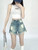 Tassel Denim Shorts Women’s High Rise Waist Fashion Cozy Korean Style Special Creativity womens plus size Ladies Summer All-match Simple Modern Basics Classic short pants for Woman in distressed light blue Tassel Denim Shorts Women’s High Rise Waist Fashion Cozy Korean Style Special Creativity womens plus size Ladies Summer All-match Simple Modern Basics Classic short pants for Woman in distressed light blue