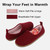 Cotton Slippers   Genderful Anywear Unisex Women's Men’s Home Winter Warm Felt Shoes Thick Soft Sole Bedroom Non Slip Heel Wrap womens mens Indoor Fuzzy Footwear for Man Woman in red Cotton Slippers   Genderful Anywear Unisex Women's Men’s Home Winter Warm Felt Shoes Thick Soft Sole Bedroom Non Slip Heel Wrap womens mens Indoor Fuzzy Footwear for Man Woman in red