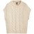 Cable-Knit Sweater Vest khaki   Women's casual autumn spring crew neck round o-neck sleeveless twisted flower cotton blend stitch knitted petite size womens workwear tops Sweaters Loose fit vests for woman in beige Cable-Knit Sweater Vest khaki   Women's casual autumn spring crew neck round o-neck sleeveless twisted flower cotton blend stitch knitted petite size womens workwear tops Sweaters Loose fit vests for woman in beige