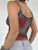 Spaghetti Strap Top  Women’s Y2k Summer Slim Tie Dye Sleeveless womens Crop Tops Fashion Camisole Streetwear Ladies Indie Clothing for woman in multicolor red Spaghetti Strap Top  Women’s Y2k Summer Slim Tie Dye Sleeveless womens Crop Tops Fashion Camisole Streetwear Ladies Indie Clothing for woman in multicolor red