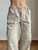 Harajuku Baggy Cargo Pants  Women’s Pocket Patchwork Straight Light Khaki Low Rise Casual Womens Jogging Overalls Trousers for Woman Harajuku Baggy Cargo Pants  Women’s Pocket Patchwork Straight Light Khaki Low Rise Casual Womens Jogging Overalls Trousers for Woman