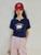 Loose T-Shirt blue  Women's Retro Summer American Crewneck round o-neck Short kawaii Tops Womens Petite Size T-shirts FUNNY LIFE white Scotty Dog Tees for woman in dark navy Loose T-Shirt blue  Women's Retro Summer American Crewneck round o-neck Short kawaii Tops Womens Petite Size T-shirts FUNNY LIFE white Scotty Dog Tees for woman in dark navy