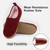 Cotton Slippers   Anywear Unisex Women’s Men’s Winter Home Warm Felt heel assist Shoes Thick Soft Sole Bedroom Non Slip Heel Wrap Indoor Fuzzy men’s womens Footwear for Man Woman in wine red Cotton Slippers   Anywear Unisex Women’s Men’s Winter Home Warm Felt heel assist Shoes Thick Soft Sole Bedroom Non Slip Heel Wrap Indoor Fuzzy men’s womens Footwear for Man Woman in wine red