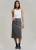 Vegan Leather Skirt gray     Women’s Fr@nkieSHOP Elephant Tattoo Wash Faux Pu-Leather Denim Temperament High Rise waist Bag Hip womens Autumn Winter Spring Skirts for trendy woman in dark grey