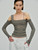 Layered Ribbed Knit Top thyme    Women's Irregular One Shoulder Strapless Tank Top, One-Shoulder womens Halter, Splicing Knitted, Slim fit, Bottoming grey Shirts, Y2K, Spring and Summer Tops for trendy woman in gray-green Layered Ribbed Knit Top thyme    Women's Irregular One Shoulder Strapless Tank Top, One-Shoulder womens Halter, Splicing Knitted, Slim fit, Bottoming grey Shirts, Y2K, Spring and Summer Tops for trendy woman in gray-green