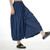 Japanese Pants blue  Women’s casual wide-leg Japan and South Korea spring summer relaxed thin casual womens nine-minute mid rise waist pleated trousers for woman Japan and South Korean fashion season