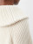 Rib Knit Sweater magnolia    Women's Fall autumn Winter Spring workwear Thickened Large Lapel collar merino wool Knitted Loose Casual Pullovers womens Woolen Sweaters Oversize Oversize Tops for Woman in white kh@ite raisa
