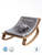 Newborn Baby Rocker Chair Natural Wooden Newborns Babies Mommy Lap Rocking Chairs Sleeping Cradle Cribs Bed  Trending Gray / Grey