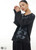 Japanese Temperament T-Shirt black  Women's loose slim crewneck design sense tops tide round long sleeves T-Shirts for woman with Gray grey autumn winter spring womens trending fashion Season Japanese Temperament T-Shirt black  Women's loose slim crewneck design sense tops tide round long sleeves T-Shirts for woman with Gray grey autumn winter spring womens trending fashion Season