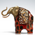 Carved Iron Elephant Figurine Metal Animal Figurine Home Decor Miniature Craft Gift for Trendy Home Decoration Accessories Carved Iron Elephant Figurine Metal Animal Figurine Home Decor Miniature Craft Gift for Trendy Home Decoration Accessories