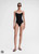 Japanese Swimsuit   Women’s bikini sexy Camisole Monokini transparent Tight slim fitting Student Sun bath swimwear womens one piece swimsuit Scoop neck Swimwear for trending woman in black with white trim plus size beachwear Japanese Swimsuit   Women’s bikini sexy Camisole Monokini transparent Tight slim fitting Student Sun bath swimwear womens one piece swimsuit Scoop neck Swimwear for trending woman in black with white trim plus size beachwear