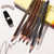 Eyebrow Pencil   Waterproof and Non-smudge Genuine Wood Hard Core Pen Golden Wooden Eyebrows Pencils in light-, medium-, dark-, coffee, brown, black, Gray grey Eyebrow Pencil   Waterproof and Non-smudge Genuine Wood Hard Core Pen Golden Wooden Eyebrows Pencils in light-, medium-, dark-, coffee, brown, black, Gray grey