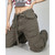 High Rise Wide-Leg Cargo Jeans  miteigi Women’s High Rise Waist Wide Leg Baggy Street Chic Designer Ladies Denim Pants for woman in gray Summer Y2K womens grey fashion trousers