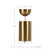 Semi-spherical Candlestick Semi-spherical Candlestick