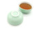 Celadon Tea Cup Set 6-Piece  6pcs Creative Outside light green inside white, Kung Fu Cups Sets Travel Bowl Chinese Porcelain Teacups bowls
