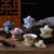 Japanese Porcelain Gaiwan Teacup   Chinese Kungfu Gai Wan Teaset Cover Bowl Teas Jingde Town  Soup Tureen Shen Puer cups sets Ceramic Tea Cup in red, Blue, White, Yellow, Green