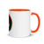 miteigi Logo Pride Mug  Branded product item Men’s Women’s unisex LBGTQ+ coffee drinks mugs Colorful multicolor drinking milk cups for man woman in orange 11oz