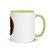 miteigi Logo Pride Mug  Branded product item Men’s Women’s unisex LBGTQ+ coffee drinks mugs Colorful multicolor drinking milk cups for man woman in light green 11oz