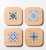 Retro Solid Wood Ceramic Pot Trivet Holder Heat Insulation Pad Large Bowl And Plate Mat Kitchen Household Anti-Scalding Placemat Trend Retro Solid Wood Ceramic Pot Trivet Holder Heat Insulation Pad Large Bowl And Plate Mat Kitchen Household Anti-Scalding Placemat Trend