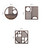 Hollow Walnut Wood Pot Coasters Cup Bowl Pad Mat Coffee Tea Cup Pads&Mats Teapot Drink Heat Insulation Pad Pan Coasters