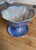 Maling Sundae Dish Vintage Lustre Harlequin Flower dessert bowls Appetizer serveware Dishes in floral Blue Purple porcelain glaze ceramics Classic Made In England dinnerware Maling Sundae Dish Vintage Lustre Harlequin Flower dessert bowls Appetizer serveware Dishes in floral Blue Purple porcelain glaze ceramics Classic Made In England dinnerware