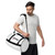 miteigi Logo Gym Bag  miteigi Logo branded product item Fitness Sports Activewear by miteigi products brand items luggage baggage bags White red