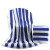 100% Cotton Bath Towel 75cm * 152cm  Home Luxurious Blue and White Striped Set Made From Beach and Bathing Towels 100% Cotton Bath Towel 75cm * 152cm  Home Luxurious Blue and White Striped Set Made From Beach and Bathing Towels