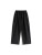 Tie Sweatpants black  Men's Korean Loose Light & Thin Track Pants Sportswear Ice-Cold Drawstring Straight Male Large Tall Plus Size 8xl Mens Summer Drawcord Trousers for man