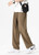 Tie Sweatpants brown  Men's Korean Loose Light & Thin Track Pants Sportswear Ice-Cold Drawstring Straight Male Large Tall Plus Size 8xl Mens Summer Drawcord Trousers for man