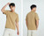 Classic Crewneck T-Shirt khaki  Men‘s Short Sleeves round crew neck 100% Cotton broadcloth Summer Fashion Comfort Tee Multi Color Tops O-neck T-shirts for man Mens petite-, tall-, plus-, size Meters bonwe Basic Solid Color High-Quality Brand