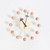 Natural Wood Color Wooden and Metal Analog Movement 32cm Modern Large Wood Decor Silent Ticking Wall Clock Decorative Colorful Wooden Balls Trend Natural Wood Color Wooden and Metal Analog Movement 32cm Modern Large Wood Decor Silent Ticking Wall Clock Decorative Colorful Wooden Balls Trend
