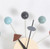 Wooden and Metal Analog Movement 32cm Modern Large Wood Decor Silent Ticking Wall Clock Decorative Colorful Wooden Balls Detail Wooden and Metal Analog Movement 32cm Modern Large Wood Decor Silent Ticking Wall Clock Decorative Colorful Wooden Balls Detail