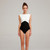 One-Piece Swimsuit  Women’s Ladies Elegant British Retro Style Black And White Slim Cover Belly Womens sleeveless slash neck high rise waist Beach Spa plus size Swimwear swimsuits for woman One-Piece Swimsuit  Women’s Ladies Elegant British Retro Style Black And White Slim Cover Belly Womens sleeveless slash neck high rise waist Beach Spa plus size Swimwear swimsuits for woman