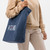 Organic Denim Tote Bag miteigi Script Logo      miteigi Logo Branded product item Beach travel vacation holiday getaway everyday use Fitness Sports Activewear by miteigi products brand items luggage baggage bags blue with platinum red Organic Denim Tote Bag miteigi Script Logo      miteigi Logo Branded product item Beach travel vacation holiday getaway everyday use Fitness Sports Activewear by miteigi products brand items luggage baggage bags blue with platinum red